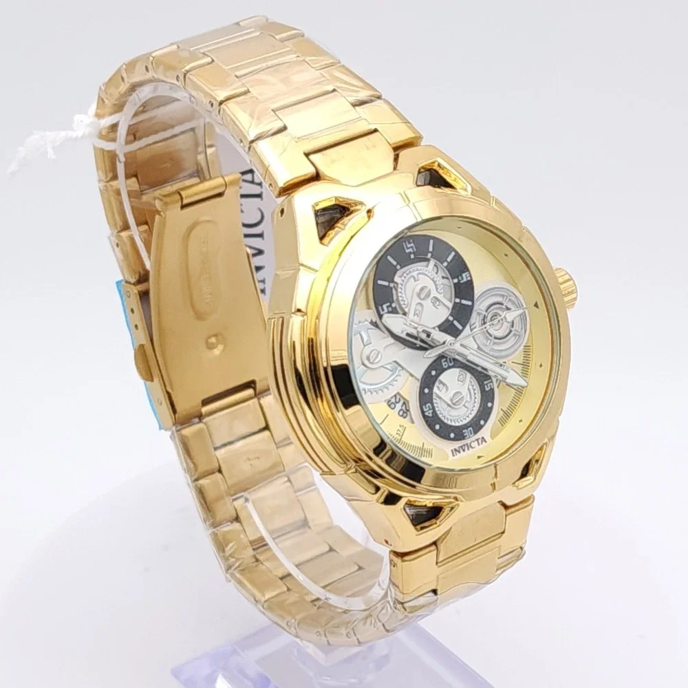 Invicta S1 Rally 79012 Gold Men's Watch NWT‎